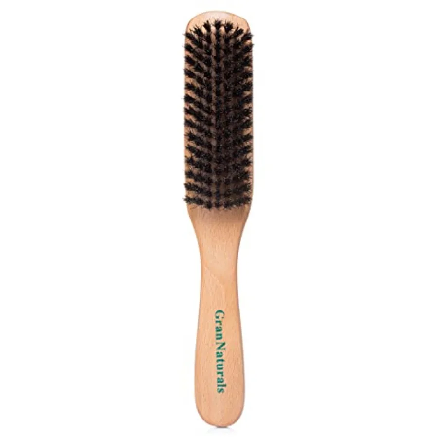 Limited-time offer GranNaturals Boar Bristle Slick Back Hair Brush - Large Soft/Medium Smoothing Hairbrush to Style, Polish, an
Limited-time offer GranNaturals Boar Bristle Slick Back Hair Brush - Large Soft/Medium Smoothing Hairbrush to Style, Polish, an