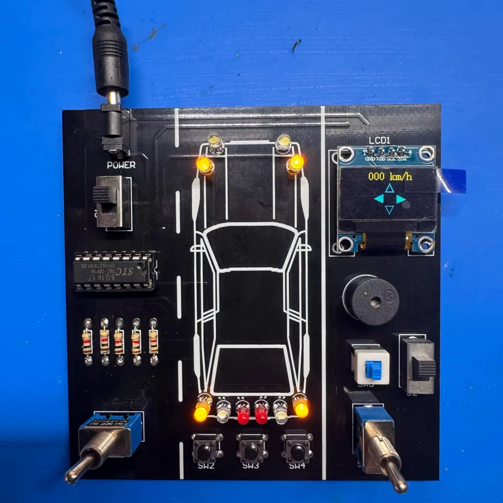 DIY Soldering Practice Kit Car Driving Simulator Electronic Project for Students Welding Practice with DIY Parts
DIY Soldering Practice Kit Car Driving Simulator Electronic Project for Students Welding Practice with DIY Parts