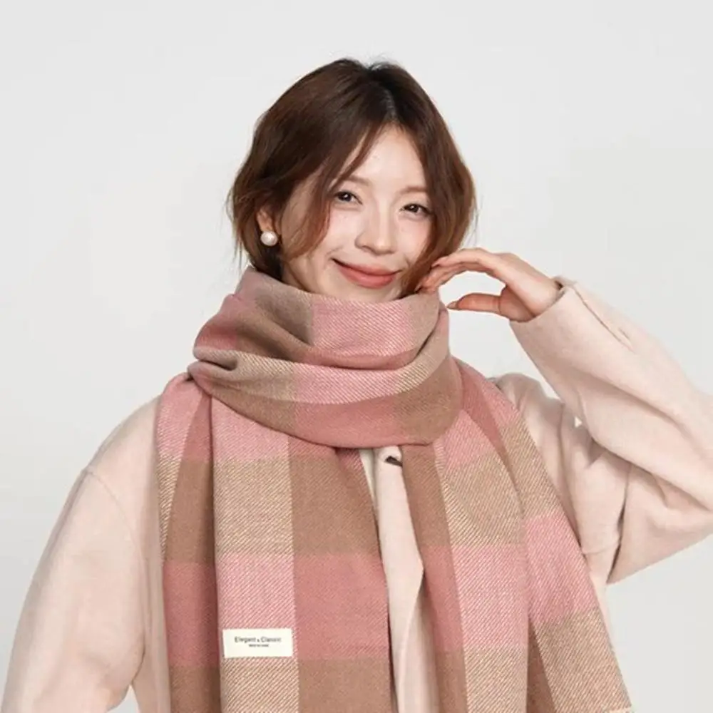 Luxury Double Sided Imitation Cashmere Shawl Men Women Couple Plaid Warm Scarves Unisex Autumn Winter Thicken Wrap Neckerchief
Luxury Double Sided Imitation Cashmere Shawl Men Women Couple Plaid Warm Scarves Unisex Autumn Winter Thicken Wrap Neckerchief