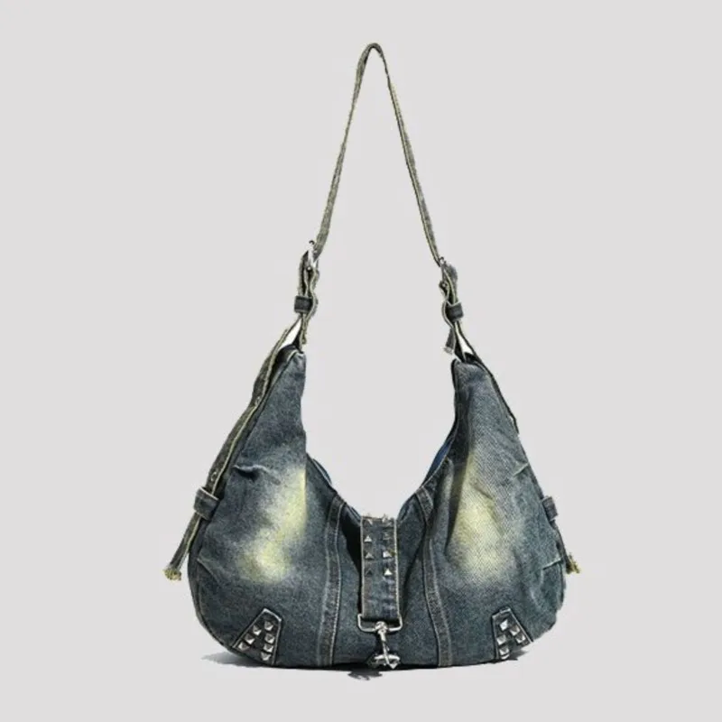 JIAERDI Retro Large Capacity Denim Tote Bag Women Fashionable Casual Crossbody Bags Handbag Ladies Vintage Shoulder Bags 2025
JIAERDI Retro Large Capacity Denim Tote Bag Women Fashionable Casual Crossbody Bags Handbag Ladies Vintage Shoulder Bags 2025