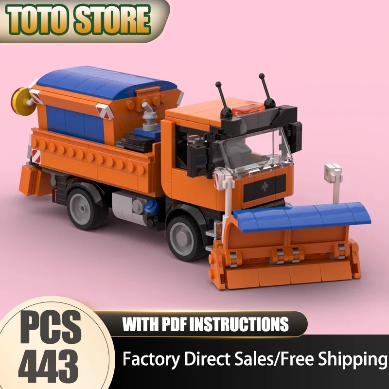 Moc Building Snow Plow Модель грузовика Технология Грузовик Подарок Конструйция Инженерная модель автомобиля DIY Сборка Праздничные наборы Игрушки
Moc Building Snow Plow Модель грузовика Технология Грузовик Подарок Конструйция Инженерная модель автомобиля DIY Сборка Праздничные наборы Игрушки