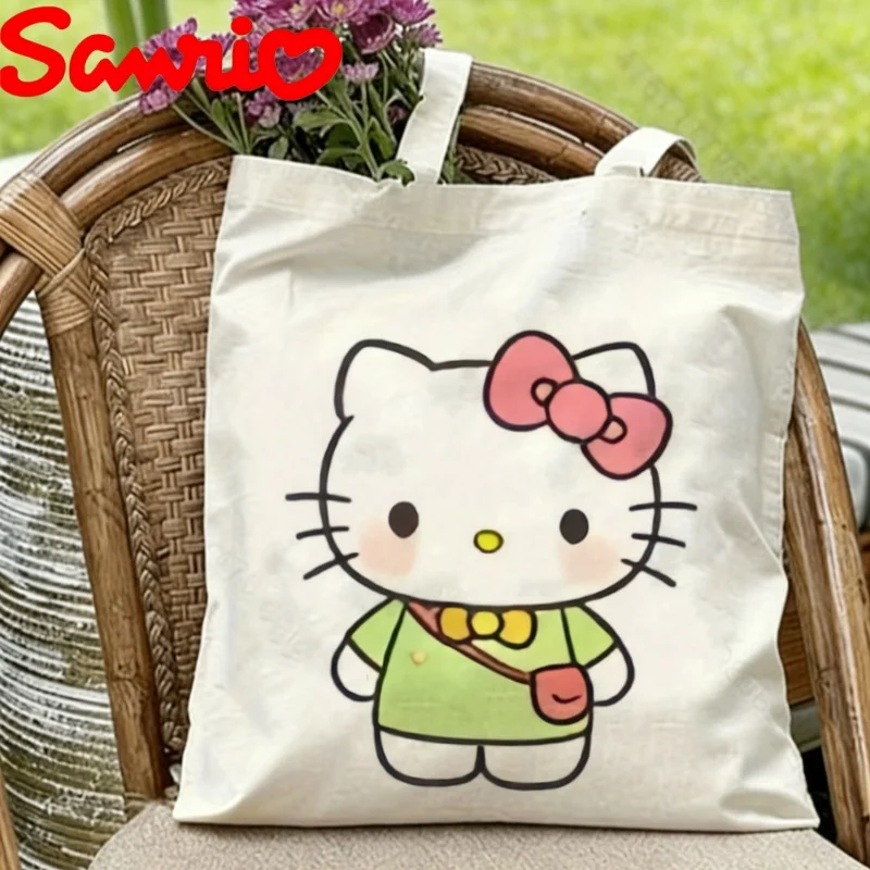 1PC Sanrio Hello Kitty in Green Outfit with Crossbody Bag Print Eco-friendly Canvas Shoulder Bag
1PC Sanrio Hello Kitty in Green Outfit with Crossbody Bag Print Eco-friendly Canvas Shoulder Bag