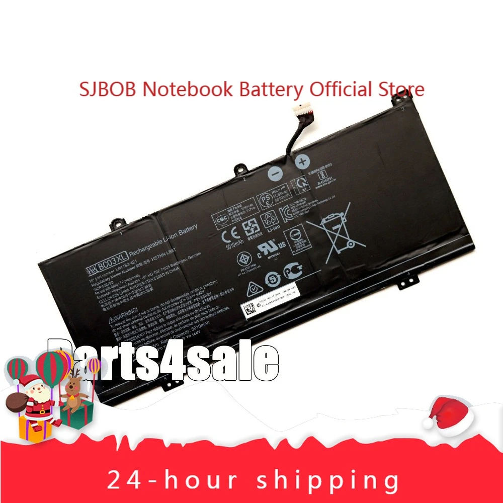 New Genuine BC03XL Battery for HP Pro C640 Chromebook L84182-421 HSTNN-LB8T laptop battery
New Genuine BC03XL Battery for HP Pro C640 Chromebook L84182-421 HSTNN-LB8T laptop battery