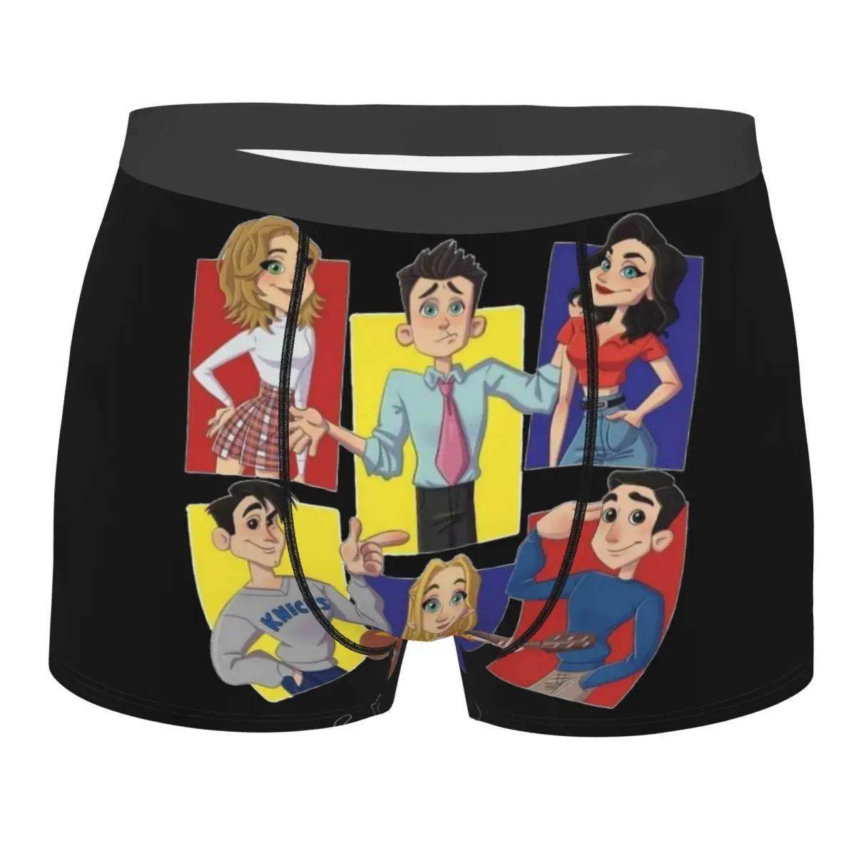 Colorful Pair Best Friends TV Show Men's Boxer Briefs, Highly Breathable Underpants,Top Quality 3D Print Shorts Gift Idea
Colorful Pair Best Friends TV Show Men's Boxer Briefs, Highly Breathable Underpants,Top Quality 3D Print Shorts Gift Idea