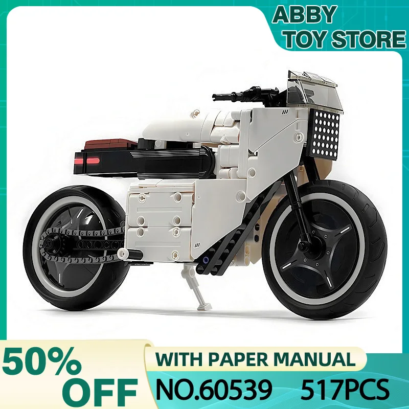 60539 Motorcycle Building Blocks Kit Assembled Sports Technical Engineering Bricks Toy for Kids Adults Christmas Birthday Gift
60539 Motorcycle Building Blocks Kit Assembled Sports Technical Engineering Bricks Toy for Kids Adults Christmas Birthday Gift