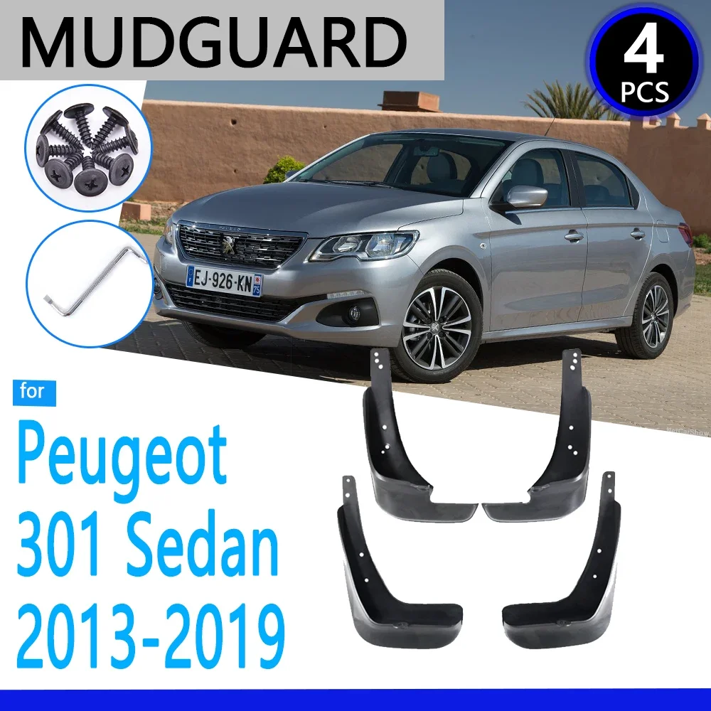 Mudguards fit for Peugeot 301 2013~2019 2014 2015 2016 2017 2018 Car Accessories Mudflap Fender Auto Replacement Parts
Mudguards fit for Peugeot 301 2013~2019 2014 2015 2016 2017 2018 Car Accessories Mudflap Fender Auto Replacement Parts