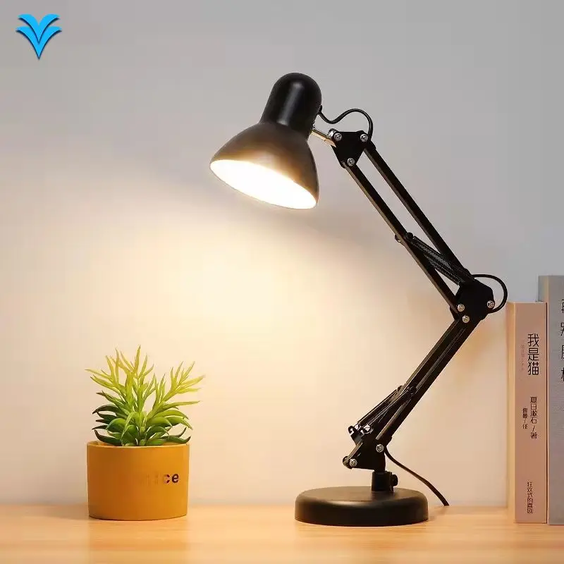 Professional Modern Led Desk Lamps Reading Light Adjustable Long Swing Arm Table Lamp E27 Bulb Metal Work Lamp
Professional Modern Led Desk Lamps Reading Light Adjustable Long Swing Arm Table Lamp E27 Bulb Metal Work Lamp