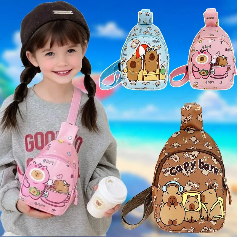 Cute Capybara Mini Shoulder Bag Cartoon Chest Bag Home Decor Messenger Coin Purse Kids Storage Bag 크로스백 Free Shipping
Cute Capybara Mini Shoulder Bag Cartoon Chest Bag Home Decor Messenger Coin Purse Kids Storage Bag 크로스백 Free Shipping