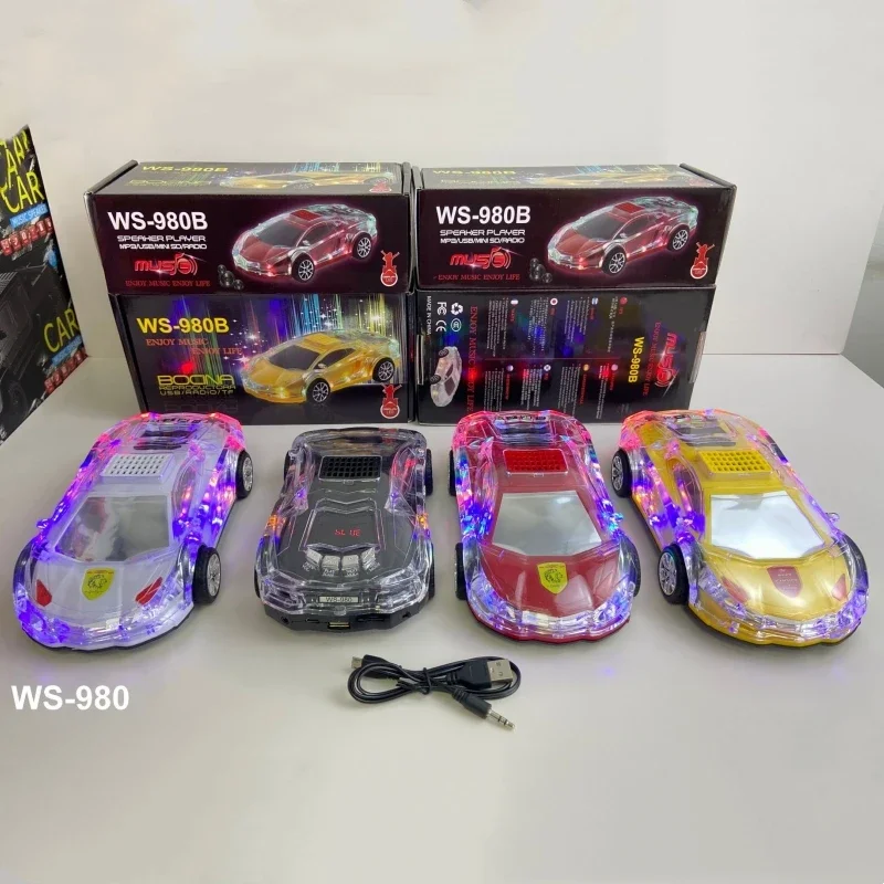Новая красочная модель автомобиля, Bluetooth-звуковая коробка, RGB-динамик, портативная модель спортивного автомобиля, беспроводной сабвуфер, маленькие стереодинамики
Новая красочная модель автомобиля, Bluetooth-звуковая коробка, RGB-динамик, портативная модель спортивного автомобиля, беспроводной сабвуфер, маленькие стереодинамики