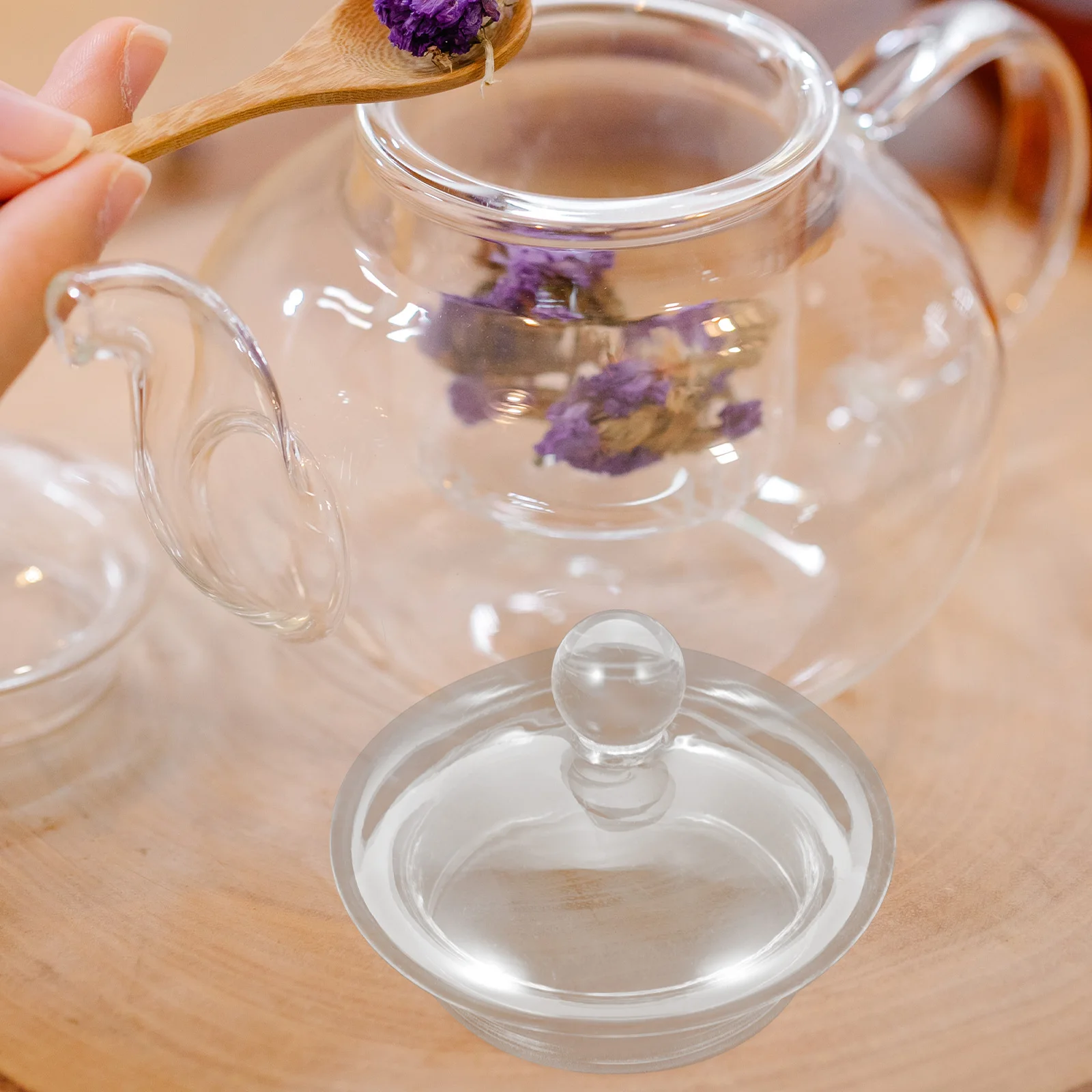 4Pcs Glass Cup Lids Transparent Smooth Edge Replacement Covers Household Teapot Accessories for Tea Cups and Kettles
4Pcs Glass Cup Lids Transparent Smooth Edge Replacement Covers Household Teapot Accessories for Tea Cups and Kettles