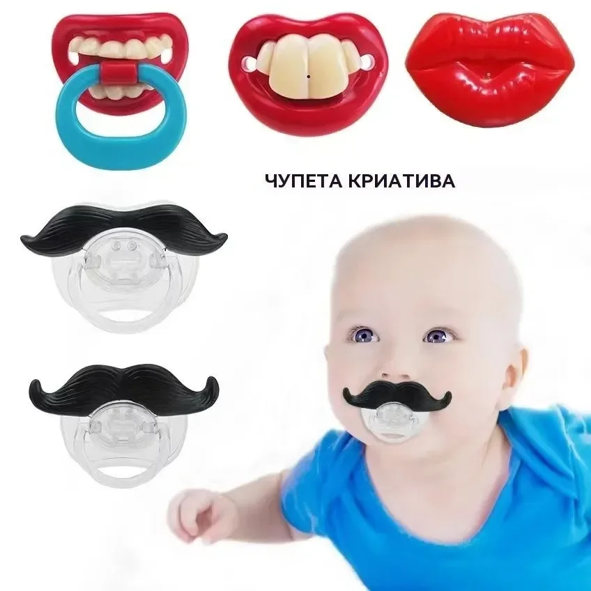 Милая детская соска-пустышка с забавными дизайнами: кролик, зубы, большая красная пасть. Медицинский силикон, мягкая, эргономичная, для малышей.
Милая детская соска-пустышка с забавными дизайнами: кролик, зубы, большая красная пасть. Медицинский силикон, мягкая, эргономичная, для малышей.