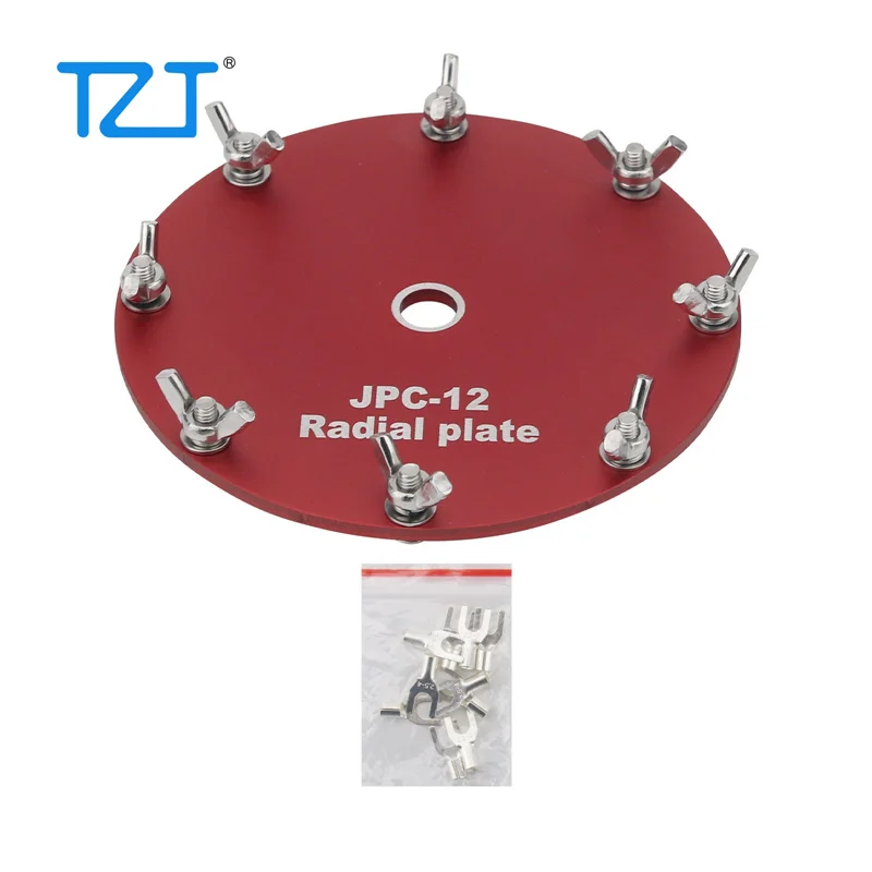TZT HamGeek JPC-12 Radial Plate Shortwave Antenna Ground Plate for PAC-12/JPC-12 Portable Antennas
TZT HamGeek JPC-12 Radial Plate Shortwave Antenna Ground Plate for PAC-12/JPC-12 Portable Antennas