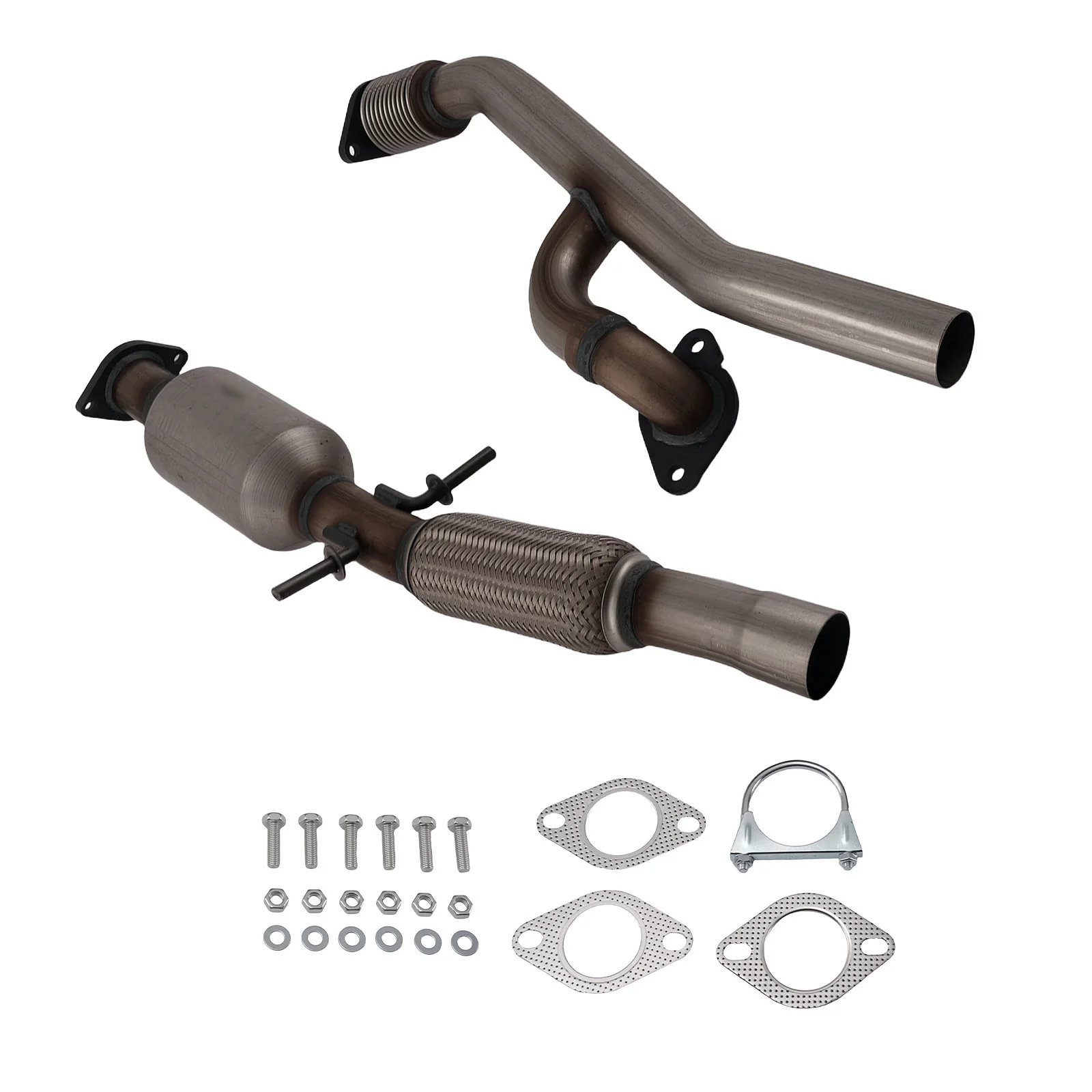 Rear Flex Pipe Catalytic Converter Set for Chevrolet Impala 3.6L 2014-2020 EPA
Rear Flex Pipe Catalytic Converter Set for Chevrolet Impala 3.6L 2014-2020 EPA