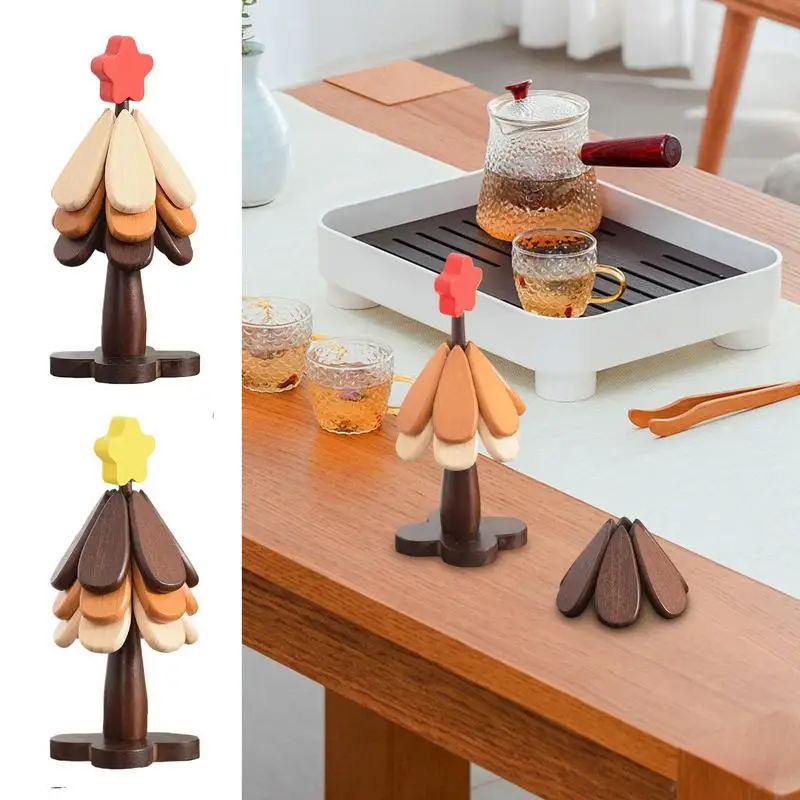 Wooden Trivet Tree Christmas Tree Coasters Wooden Trivets Insulation Pad Tree Pot Holder Coaster Tree For Chinese New Year
Wooden Trivet Tree Christmas Tree Coasters Wooden Trivets Insulation Pad Tree Pot Holder Coaster Tree For Chinese New Year