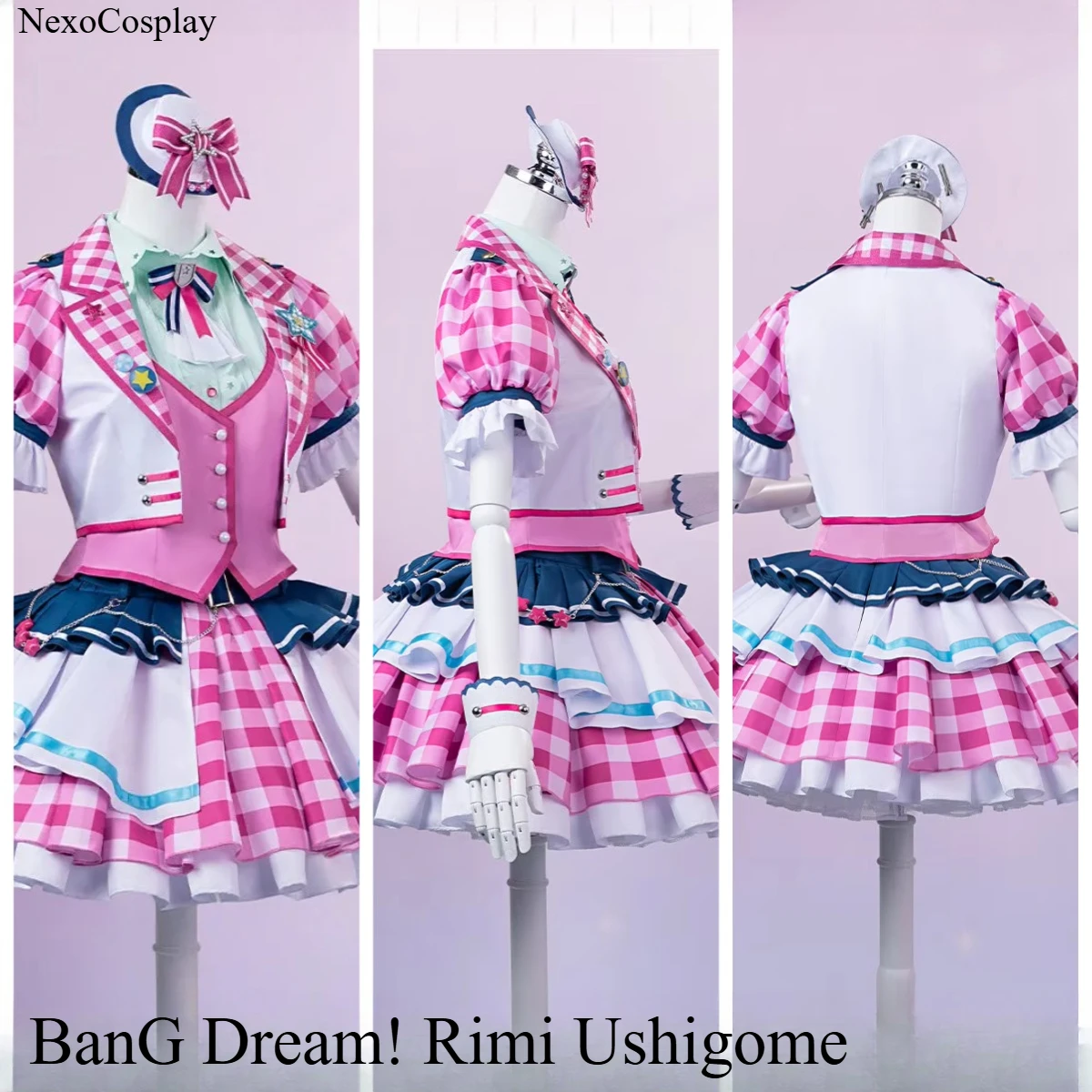 BanG Dream! Rimi Ushigome Cosplay Costume Women Lolita Dress Fancy Party Suit Halloween Carnival Uniforms Anime Clothing
BanG Dream! Rimi Ushigome Cosplay Costume Women Lolita Dress Fancy Party Suit Halloween Carnival Uniforms Anime Clothing