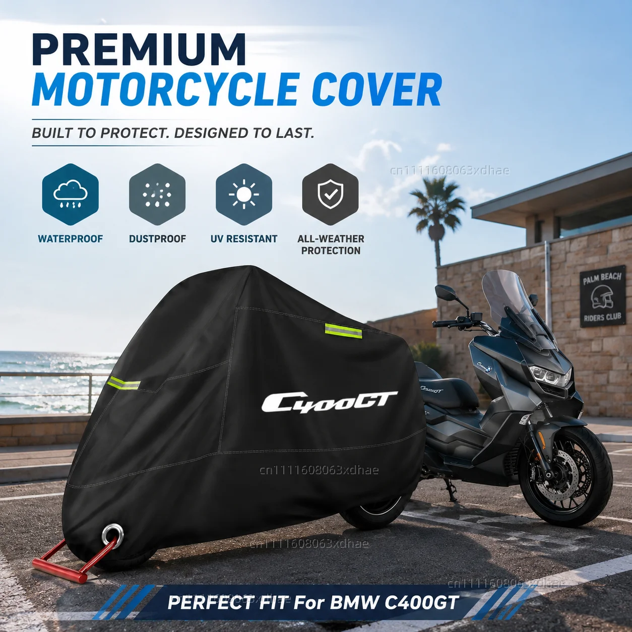 Outdoor Motorcycle Cover Waterproof Full Protection 190T Oxford Cloth For For BMW C400GT C 400GT C400 GT 2019-2022
Outdoor Motorcycle Cover Waterproof Full Protection 190T Oxford Cloth For For BMW C400GT C 400GT C400 GT 2019-2022