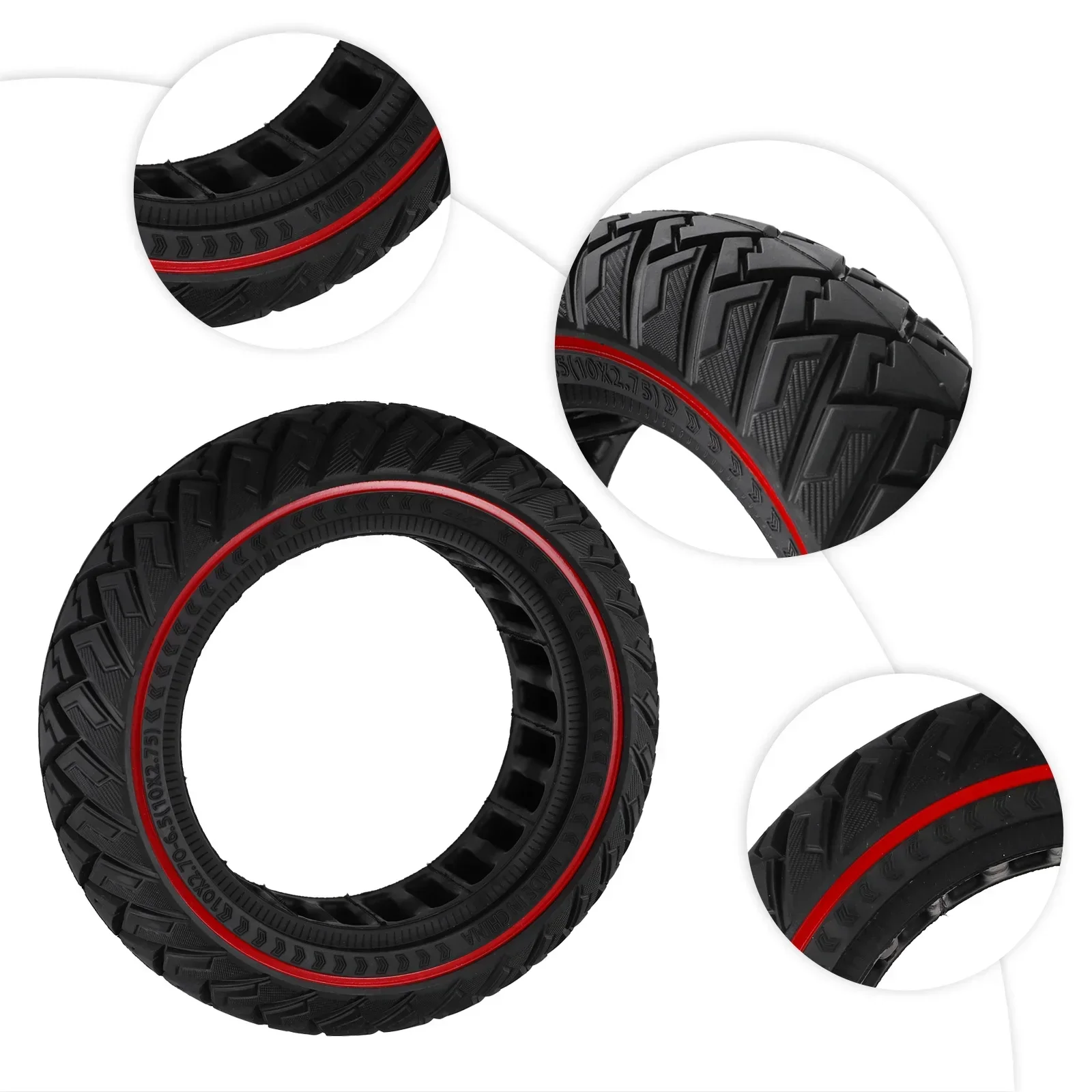 10x2.70-6.5 Solid Tyre 10x2.70-6.5 10 Inch Rubber Electric Scooter Replacement Applications Hot Sale High Quality
10x2.70-6.5 Solid Tyre 10x2.70-6.5 10 Inch Rubber Electric Scooter Replacement Applications Hot Sale High Quality