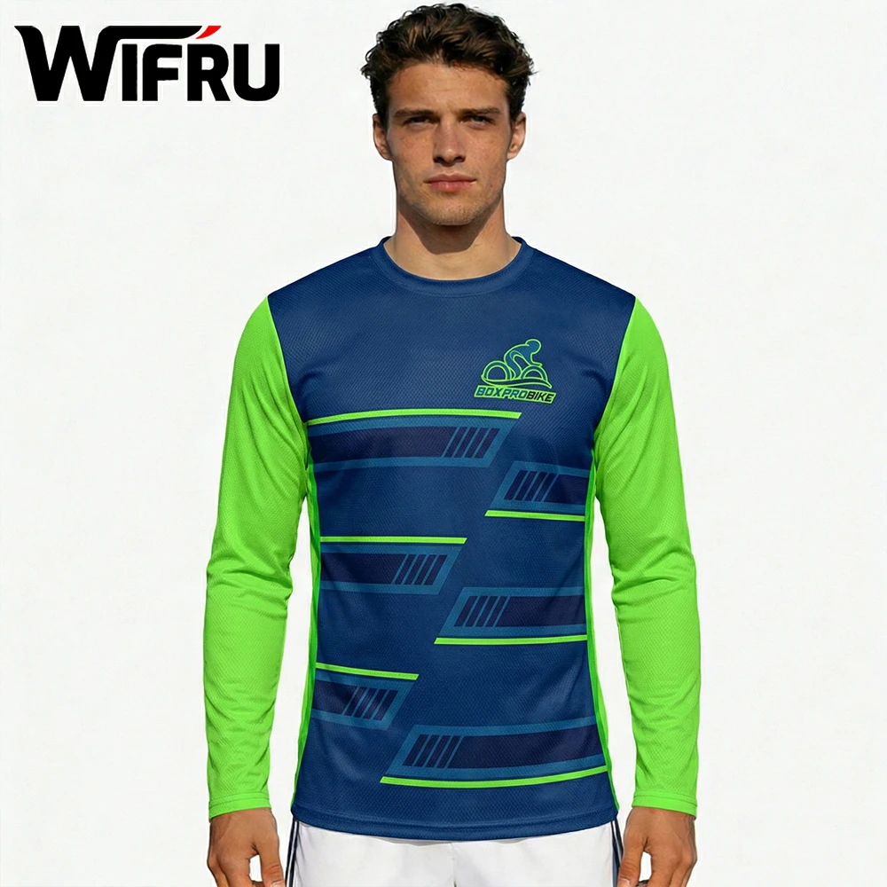Outdoor Cycling Quick-drying Men's Long-sleeved T-shirt Men Women Fitness Essential Clothes Casual Breathable Jogging Sports Top
Outdoor Cycling Quick-drying Men's Long-sleeved T-shirt Men Women Fitness Essential Clothes Casual Breathable Jogging Sports Top