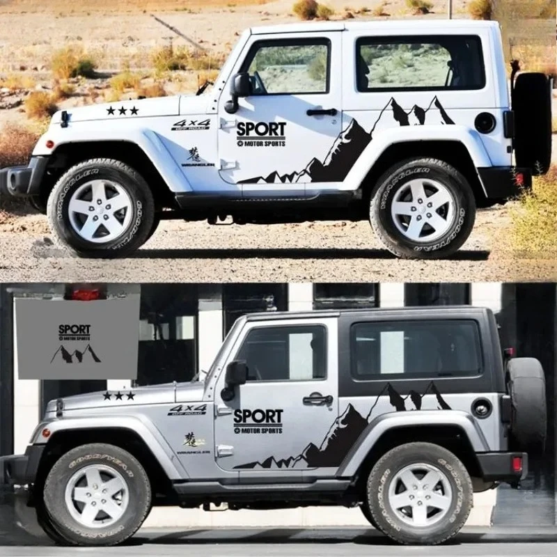 Car Vinyl sticker FOR Jeep Wrangler 3door Body Waist Line exterior decoration Customized fashionable custom sports decal
Car Vinyl sticker FOR Jeep Wrangler 3door Body Waist Line exterior decoration Customized fashionable custom sports decal