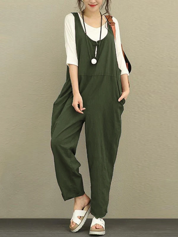 Svel Bal Strapl 5XL plus Size Playsuit High Waist Straight Leg Street Sle Casual Pants for Middle-Aged Women
Svel Bal Strapl 5XL plus Size Playsuit High Waist Straight Leg Street Sle Casual Pants for Middle-Aged Women