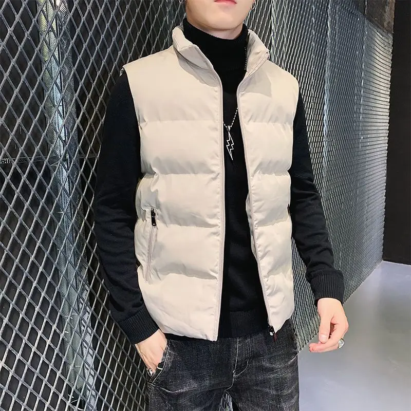 Men's 2025 Winter Cotton Vest with Zip Closure Stand Collar Thermal Layered Slim Fit Jacket for Layering
Men's 2025 Winter Cotton Vest with Zip Closure Stand Collar Thermal Layered Slim Fit Jacket for Layering