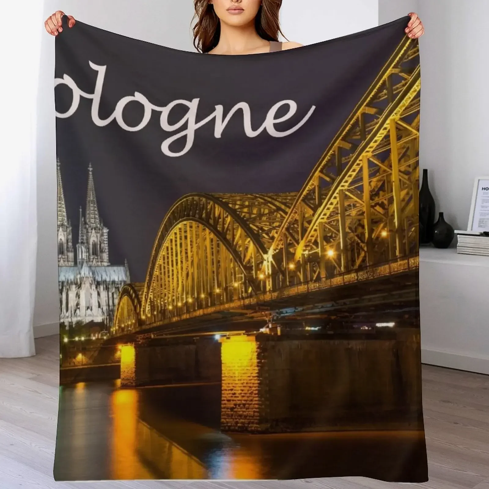 Cologne Cathedral at Night - Stunning Photograph Throw Blanket Softest for sofa Blankets
Cologne Cathedral at Night - Stunning Photograph Throw Blanket Softest for sofa Blankets