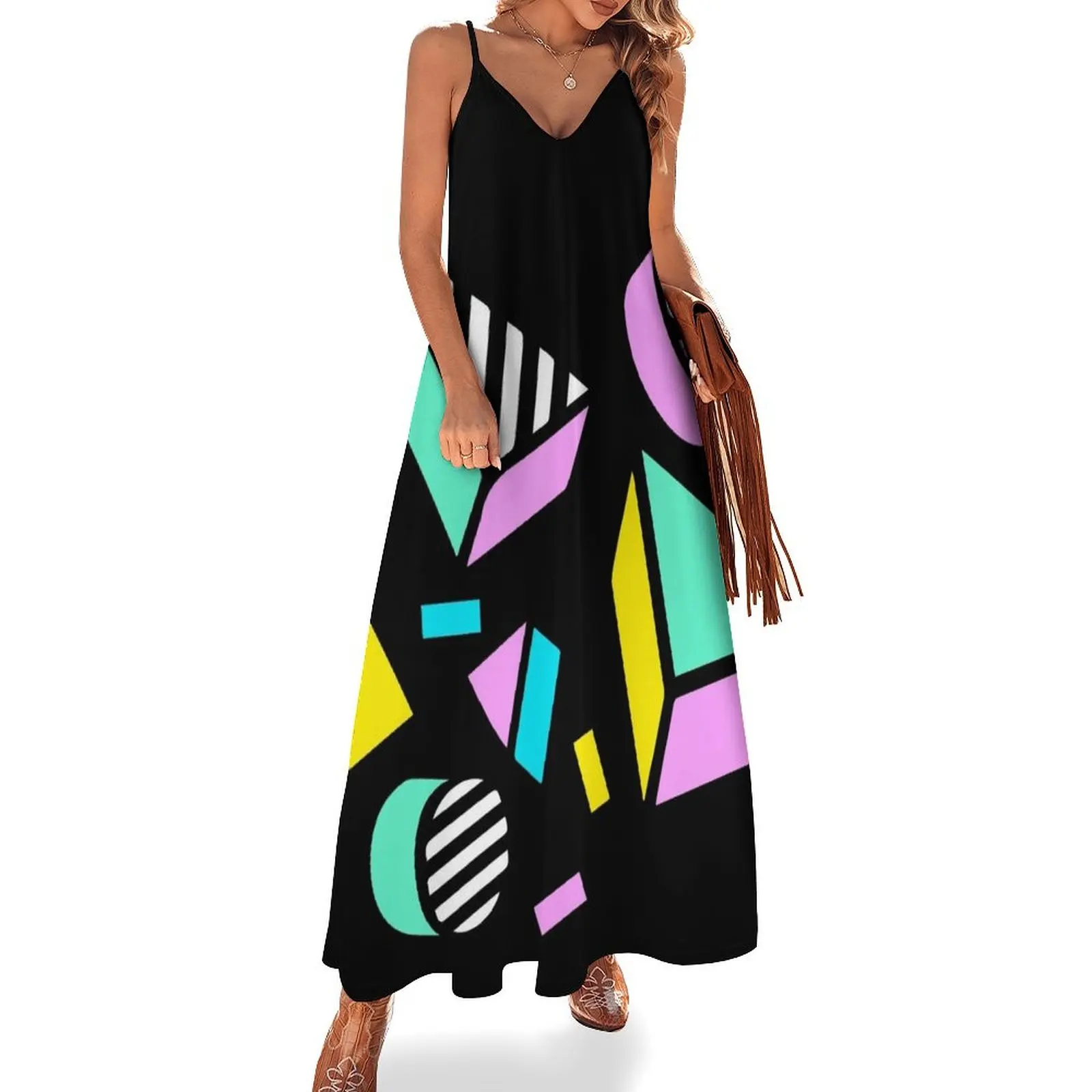 80's pattern Sleeveless Dress long dresses for women Womens dresses women's summer clothing 2024 birthday dress for women
80's pattern Sleeveless Dress long dresses for women Womens dresses women's summer clothing 2024 birthday dress for women