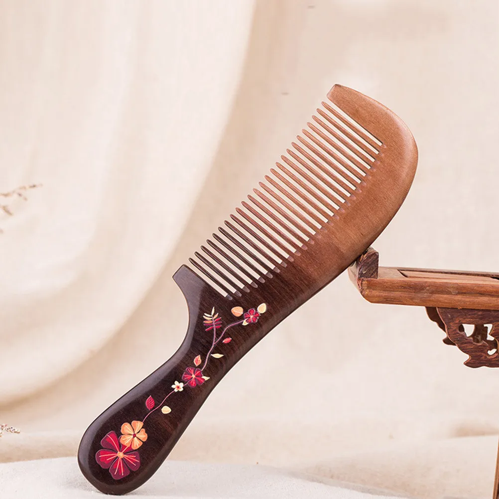 2 Pcs Wooden Comb Set Natural Material Carving Flower Anti static Women Hair Scalp Massage Comfortable Blood Circulation Relief
2 Pcs Wooden Comb Set Natural Material Carving Flower Anti static Women Hair Scalp Massage Comfortable Blood Circulation Relief