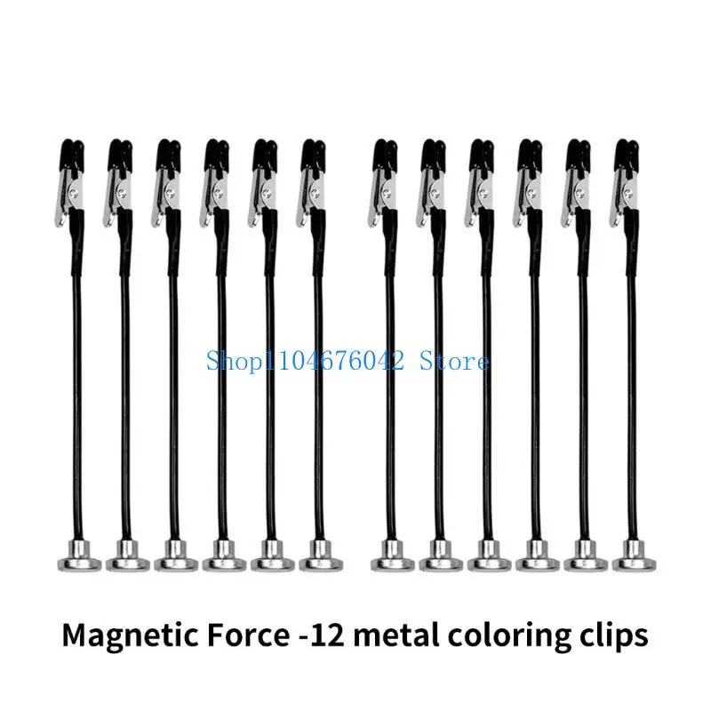 652F 10Pcs Model Painting Alligators Clip with Strong Magnet for Stability
652F 10Pcs Model Painting Alligators Clip with Strong Magnet for Stability