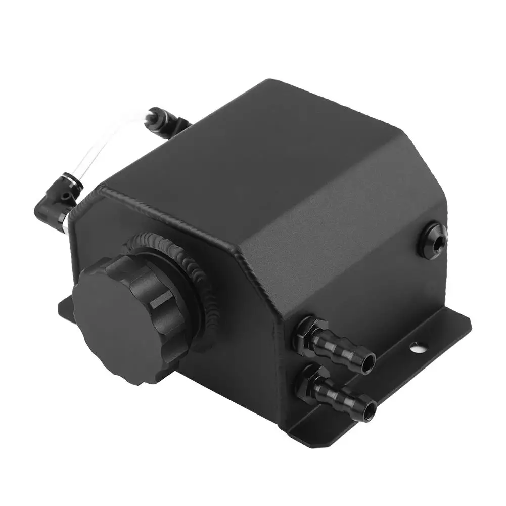 Modified 1L Aluminum Oil Catch Can with Drain Plug - Black Car Breather Tank Anti Corrosion - Car Accessories
Modified 1L Aluminum Oil Catch Can with Drain Plug - Black Car Breather Tank Anti Corrosion - Car Accessories