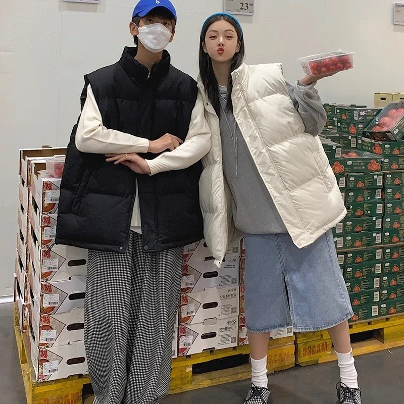 plus Size Women's down Cotton Vest Loose Fit Sleeveless Fashionable Trendy Winter Outerwear Zipper Closure Color
plus Size Women's down Cotton Vest Loose Fit Sleeveless Fashionable Trendy Winter Outerwear Zipper Closure Color