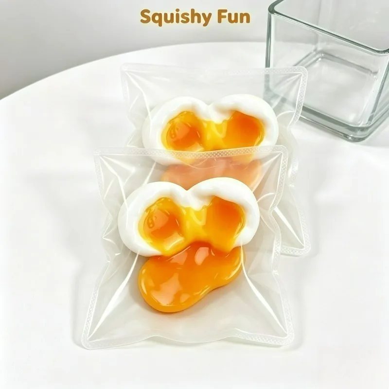 HeFengCL - Yellow flowing soft boiled egg squeeze toy, delicious simulated egg squeeze toy, restaurant decoration, suitable for Children's Day gifts, classroom rewards, birthday party gifts.
HeFengCL - Yellow flowing soft boiled egg squeeze toy, delicious simulated egg squeeze toy, restaurant decoration, suitable for Children's Day gifts, classroom rewards, birthday party gifts.