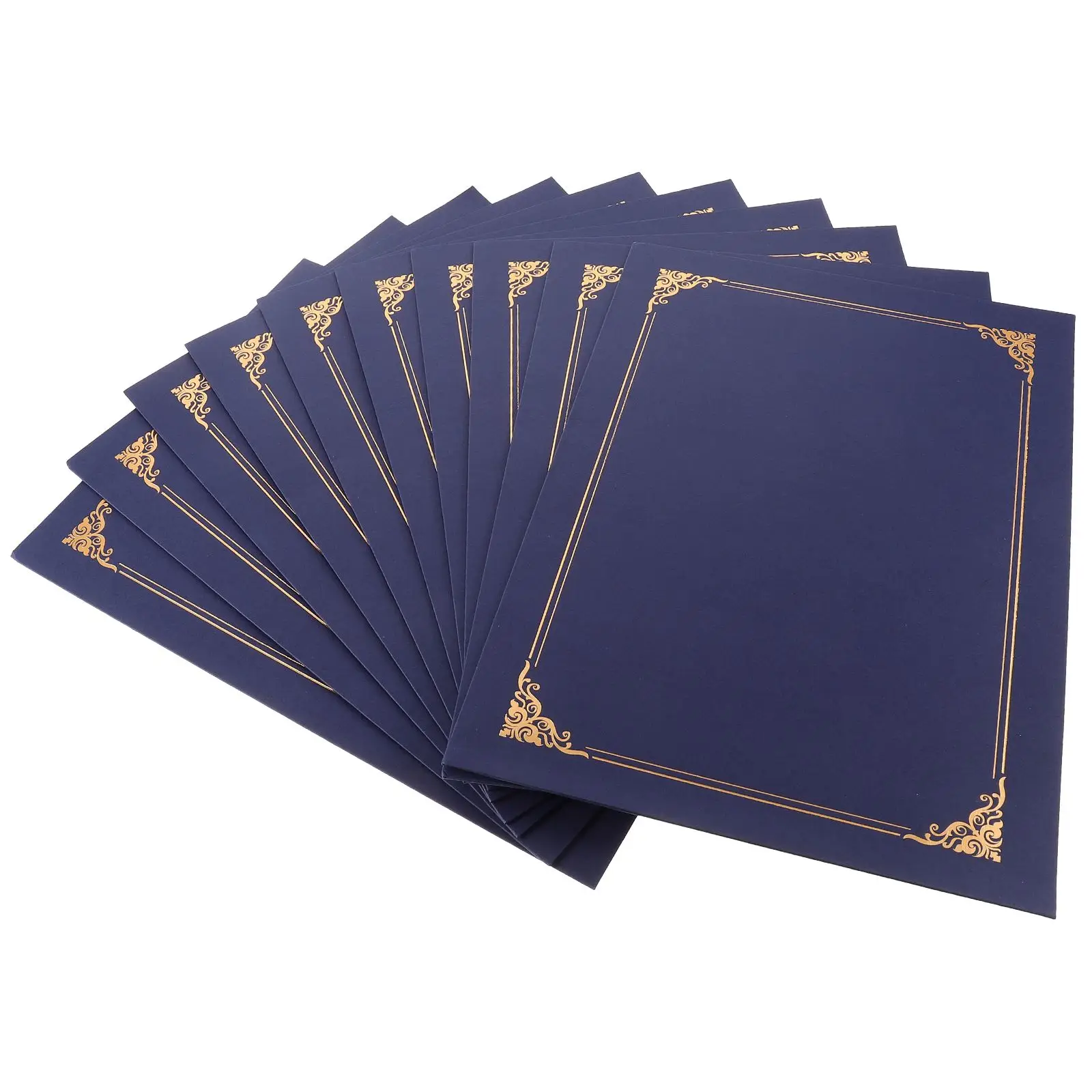 10pcs Red Certificate Covers Gold Foil Certificate Covers for Awards Graduation Diplomas Document Holders Folders
10pcs Red Certificate Covers Gold Foil Certificate Covers for Awards Graduation Diplomas Document Holders Folders