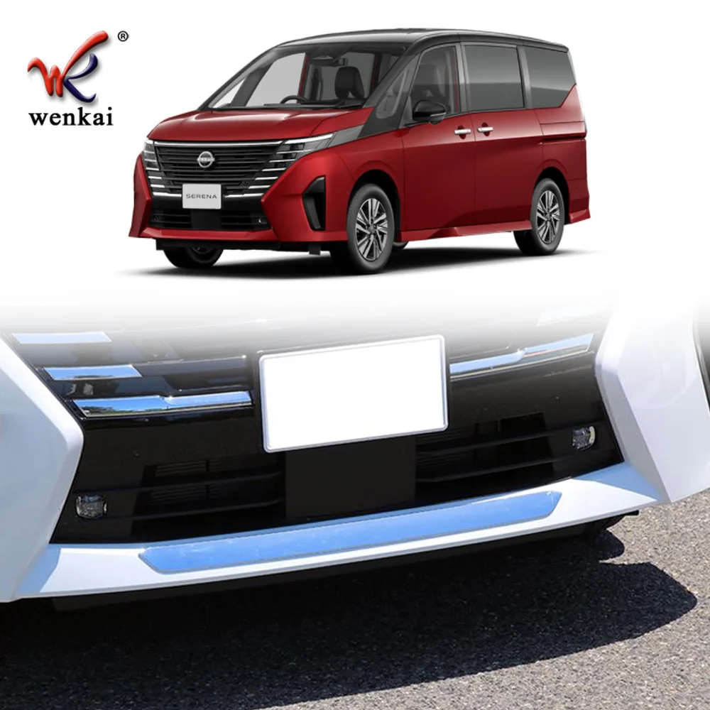 Автомобильные аксессуары для NISSAN Серена C28 2023 2024, накладка на передний бампер, молдинговые декоративные наклейки
Автомобильные аксессуары для NISSAN Серена C28 2023 2024, накладка на передний бампер, молдинговые декоративные наклейки