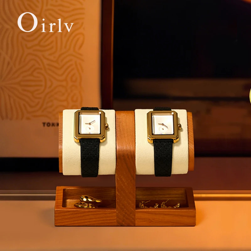 Oirlv Double Luxury Watch Display Stands Wooden Jewelry Organizer Bracelet Watch Organizer Rack Windows Watch Display Props
Oirlv Double Luxury Watch Display Stands Wooden Jewelry Organizer Bracelet Watch Organizer Rack Windows Watch Display Props