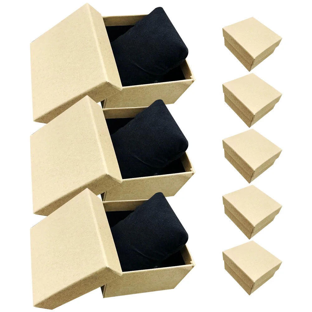 8Pcs Kraft Paper Watch Storage Boxes Stylish Portable Travel Watch Carrying Organizer Jewelry Display Travel Jewelry Box
8Pcs Kraft Paper Watch Storage Boxes Stylish Portable Travel Watch Carrying Organizer Jewelry Display Travel Jewelry Box