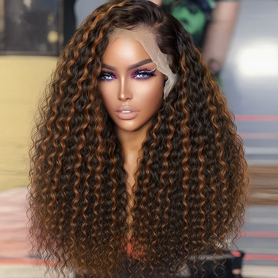 1B/30 Highlight Curly 16-32 Inch Hd Lace Front Wig Human Hair 13x4 Deep Wave Lace Frontal Human Hair Pre Plucked Wigs For Women
1B/30 Highlight Curly 16-32 Inch Hd Lace Front Wig Human Hair 13x4 Deep Wave Lace Frontal Human Hair Pre Plucked Wigs For Women