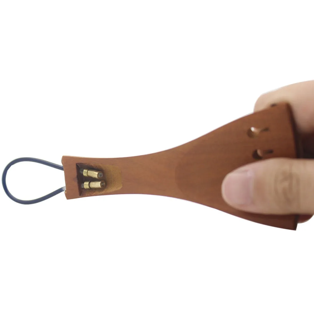 1 set 1 Set Wooden Tailpiece Light Brown For 3/4 4/4 Violin Replacement String Board With Fine Tuner Violin Parts Accessories
1 set 1 Set Wooden Tailpiece Light Brown For 3/4 4/4 Violin Replacement String Board With Fine Tuner Violin Parts Accessories