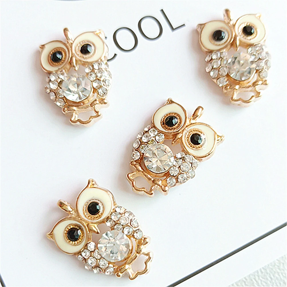 10 Pcs Owl Pendant Necklace Charms Jewelry Cute Bracelet Decoration for Making Bracelets
10 Pcs Owl Pendant Necklace Charms Jewelry Cute Bracelet Decoration for Making Bracelets