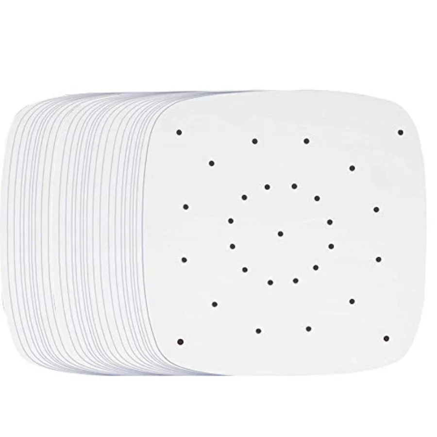 Air Fryer Parchment Paper, 200pcs Inch Perforated Unbleached Square Air Fryer Liners, Steaming Parchment Liner, Parchment Paper
Air Fryer Parchment Paper, 200pcs Inch Perforated Unbleached Square Air Fryer Liners, Steaming Parchment Liner, Parchment Paper