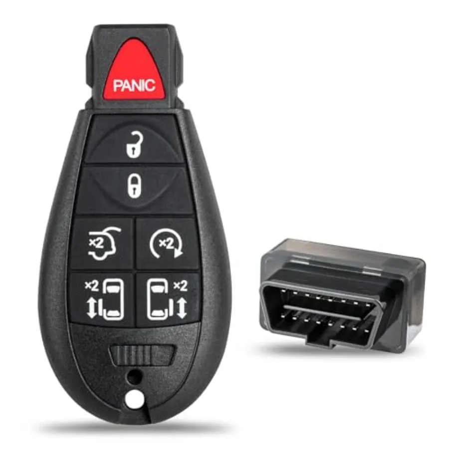 Key Fob Replacement for 2008-2016 Chrysler Town Country and Dodge Grand Caravan Car Keyless Entry Remote Control M3N5WY783X IYZ
Key Fob Replacement for 2008-2016 Chrysler Town Country and Dodge Grand Caravan Car Keyless Entry Remote Control M3N5WY783X IYZ