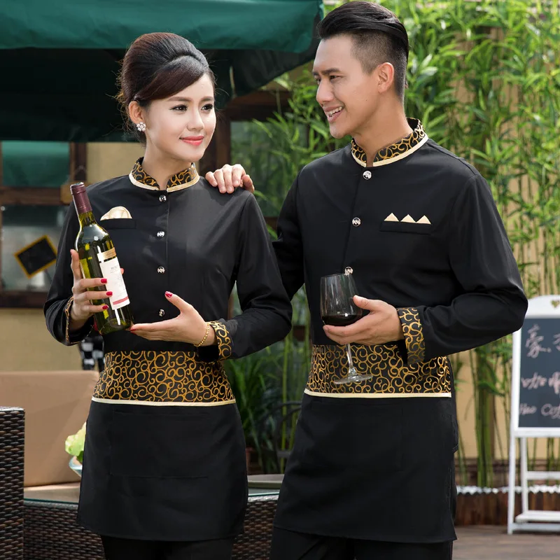 Hotel Work Clothes Waiter Long Sleeve Catering Autumn and Winter Restaurant Tea House Clothing List
Hotel Work Clothes Waiter Long Sleeve Catering Autumn and Winter Restaurant Tea House Clothing List