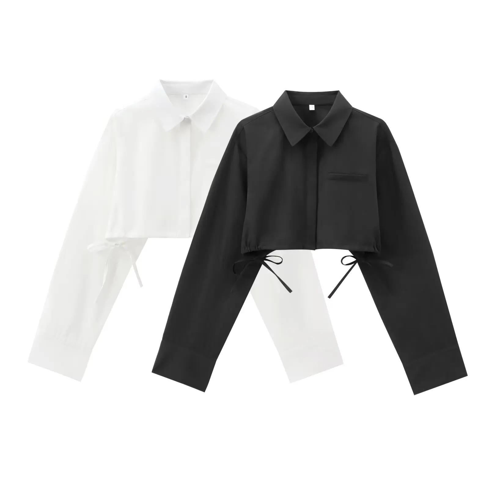 Women's 2024 new fashion side Lace up decoration casual short Lapel shirt retro long sleeved button up women's shirt chic top
Women's 2024 new fashion side Lace up decoration casual short Lapel shirt retro long sleeved button up women's shirt chic top