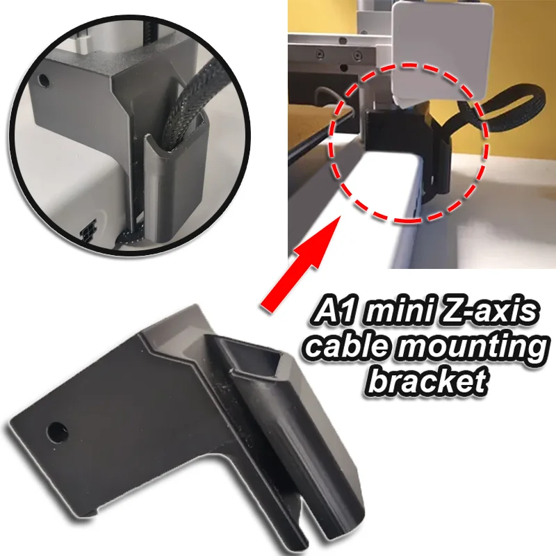 Cable Management Holder For A1 Mini Anti-Push Cable Organizer Tidy Wire Fixer Holder Stable Cord Management Desktop Organizer
Cable Management Holder For A1 Mini Anti-Push Cable Organizer Tidy Wire Fixer Holder Stable Cord Management Desktop Organizer