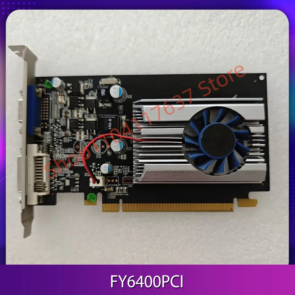 Functionally intact FY6400PCI 128MB graphics card
Functionally intact FY6400PCI 128MB graphics card