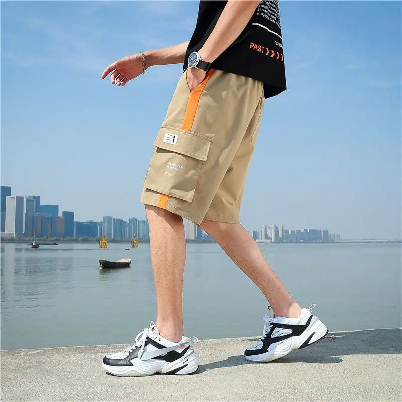 Men's Cargo Shorts Summer Baggy Loose Fit 5-Pocket Casual Knee Length Shorts for Big and Tall Teens 15-18 Years Old
Men's Cargo Shorts Summer Baggy Loose Fit 5-Pocket Casual Knee Length Shorts for Big and Tall Teens 15-18 Years Old