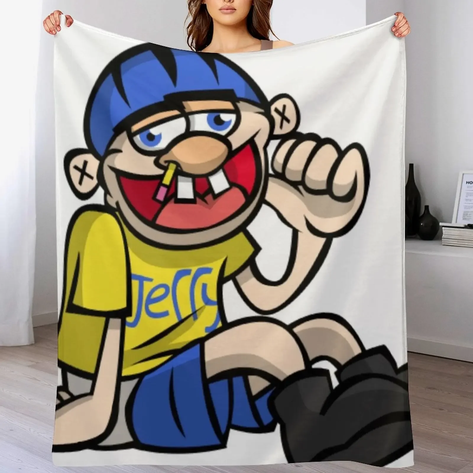 SML Jeffy Throw Blanket Luxurious Soft Fuzzy Blanket for Sofa Bed
SML Jeffy Throw Blanket Luxurious Soft Fuzzy Blanket for Sofa Bed