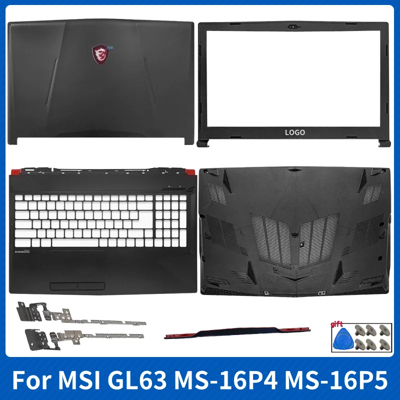 Новый чехол для ноутбука MSI GL63 MS-16P4 MS-16P5 16P6 16P7, задняя крышка ЖК-дисплея, задняя крышка, передняя панель, упор для рук, верхняя нижняя основа, шарнир корпуса
Новый чехол для ноутбука MSI GL63 MS-16P4 MS-16P5 16P6 16P7, задняя крышка ЖК-дисплея, задняя крышка, передняя панель, упор для рук, верхняя нижняя основа, шарнир корпуса
