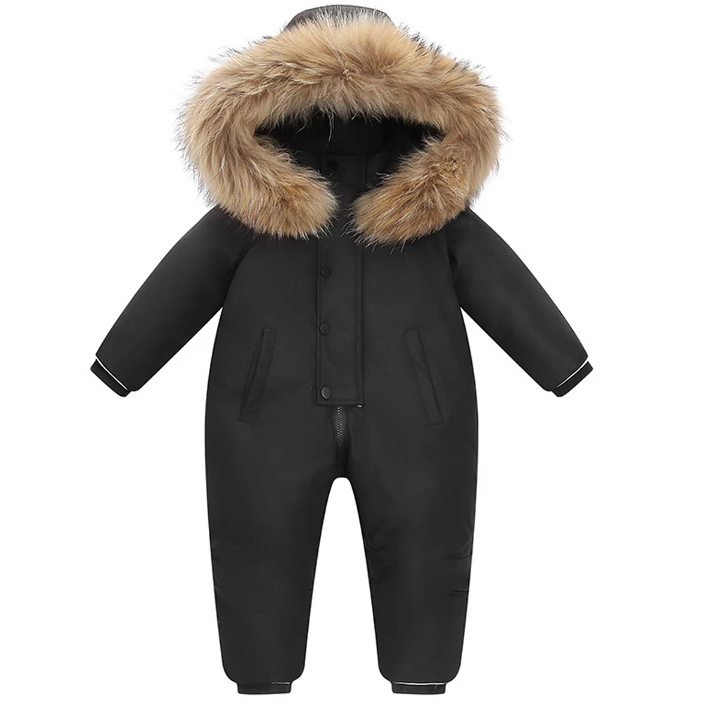 Infant Snow Suit Winter Baby Snowsuit Boys Girls Down Romper Fur Hooded One-Piece Outfits Toddler Waterproof Windproof Jumpsuit
Infant Snow Suit Winter Baby Snowsuit Boys Girls Down Romper Fur Hooded One-Piece Outfits Toddler Waterproof Windproof Jumpsuit