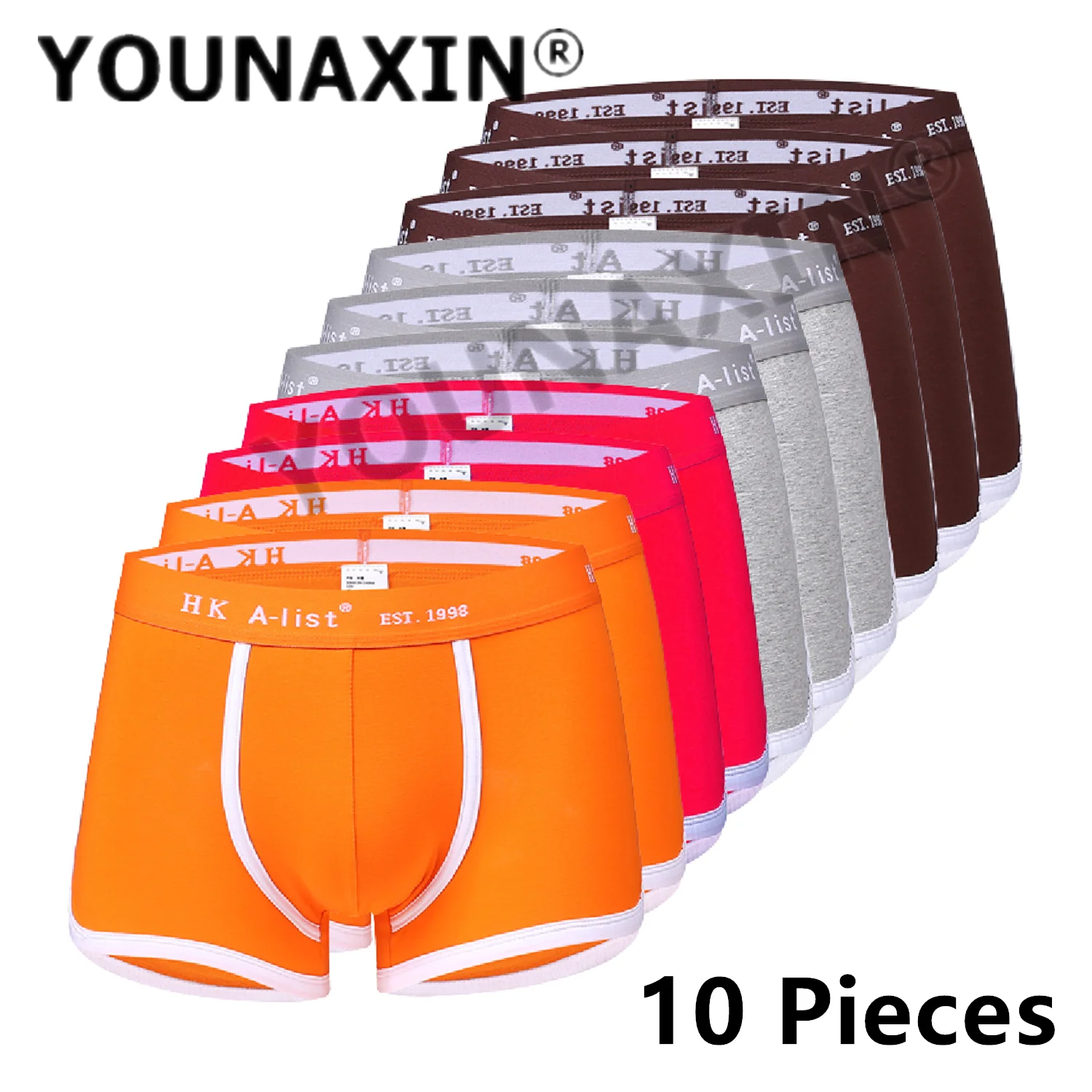 YOUNAXIN 10-х предметное нижнее белье Боксеры Мужское нижнее белье Трусы Хлопковые спортивные трусики Сексуальные трусики Трусы Шорты S M L XL 2XL 3XL 4XL
YOUNAXIN 10-х предметное нижнее белье Боксеры Мужское нижнее белье Трусы Хлопковые спортивные трусики Сексуальные трусики Трусы Шорты S M L XL 2XL 3XL 4XL